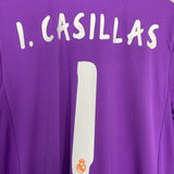 2013/14 REAL MADRID I.CASILLAS #1 GK SHIRT (XL) ADIDAS