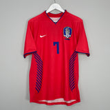 2006/08 SOUTH KOREA J.S. PARK #7 HOME SHIRT (M) NIKE