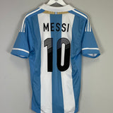 2011/12 ARGENTINA MESSI #10 HOME SHIRT (M) ADIDAS