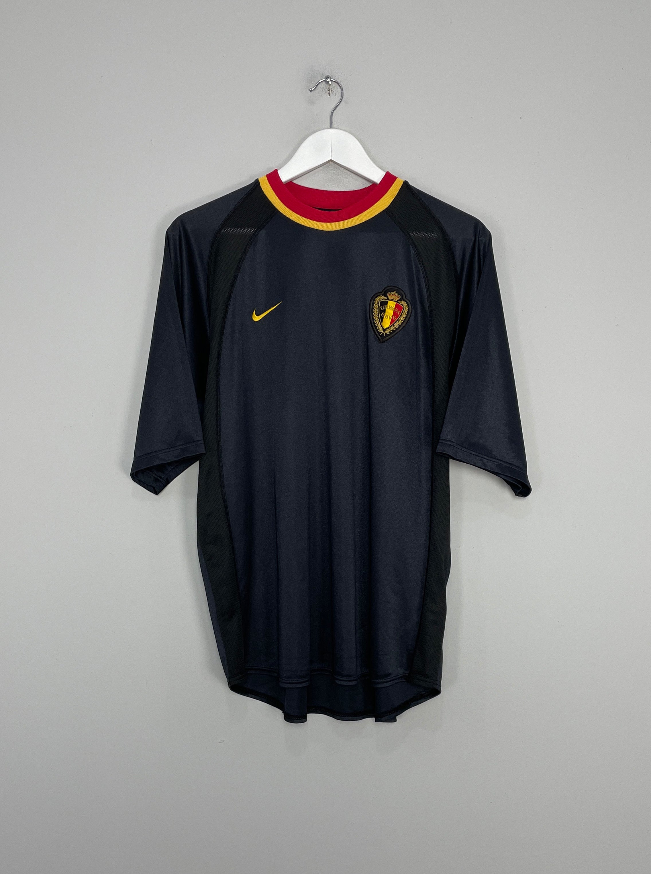 2000/02 BELGIUM AWAY SHIRT (L) NIKE