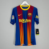 2020/21 BARCELONA MESSI #10 BNWT *EL CLASSICO* HOME SHIRT (S) NIKE