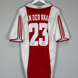 2000/01 AJAX VAN DER VAART #23 HOME SHIRT (XL) ADIDAS