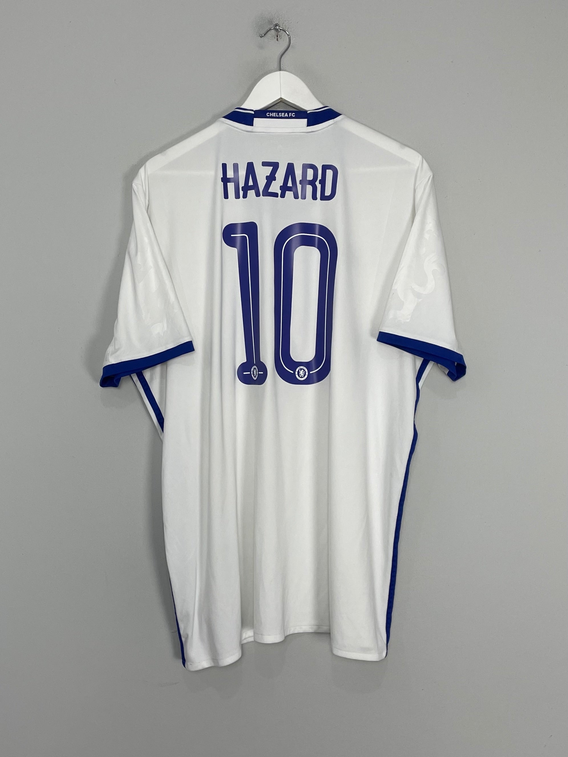 2016/17 CHELSEA HAZARD #10 AWAY SHIRT (XXL) ADIDAS