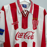 1997/98 NECAXA #11 HOME SHIRT (L) UMBRO