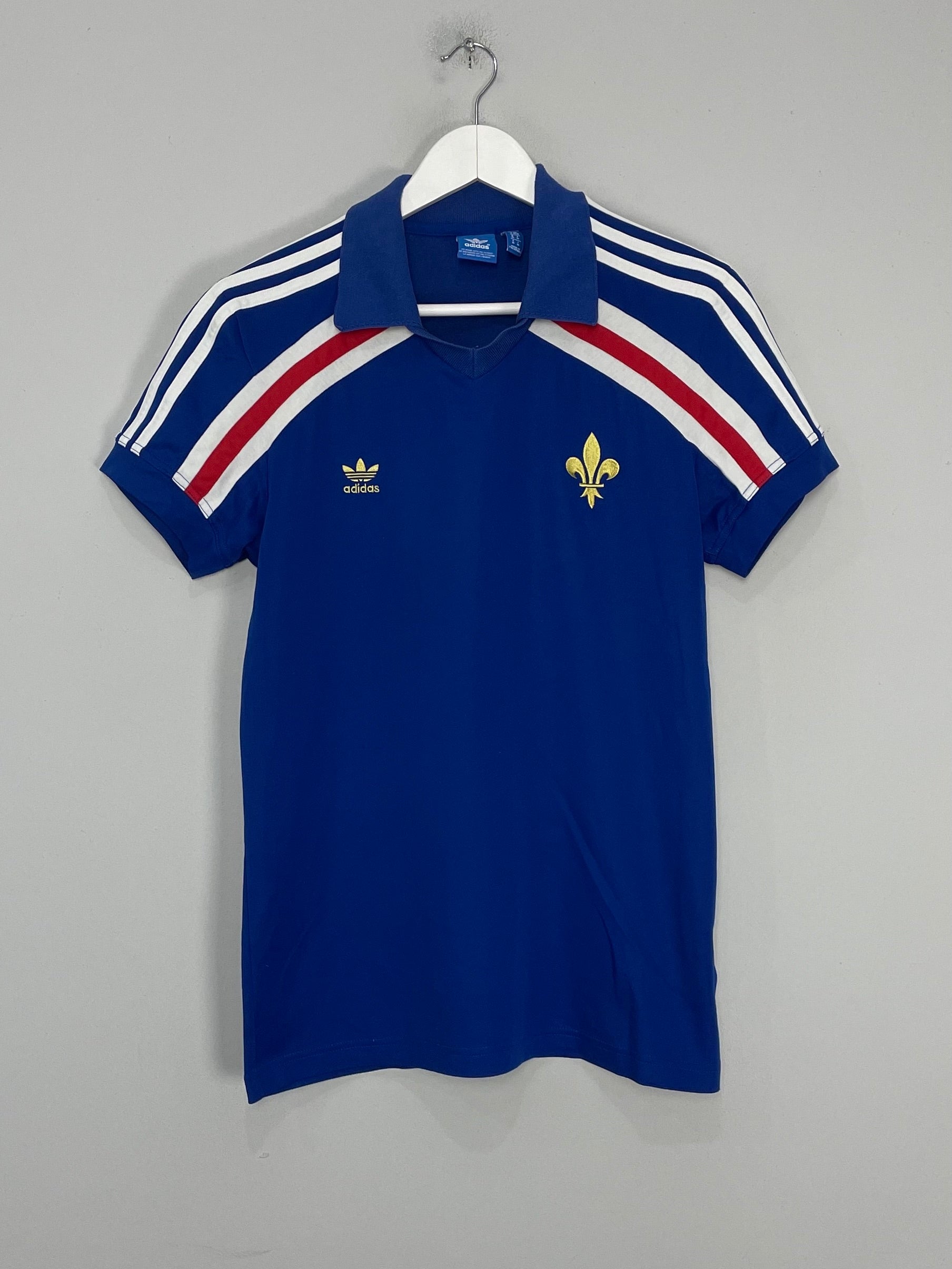 1984 FRANCE #10 HOME SHIRT (M) ADIDAS ORIGINALS