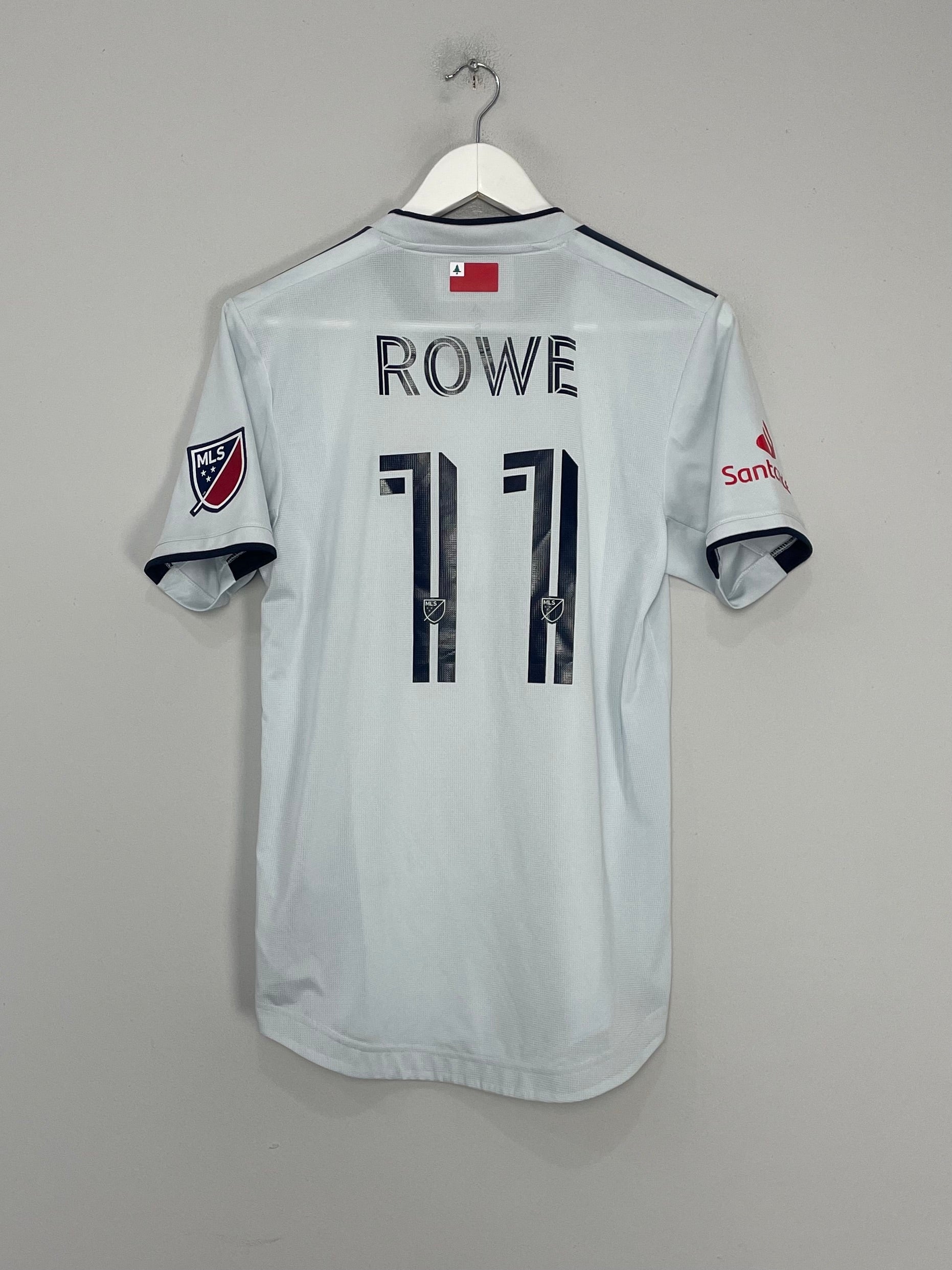 2019/20 NEW YORK REVOLUTIONS ROWE #11 AUTHENTIC AWAY SHIRT (S) ADIDAS