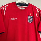 2004/06 ENGLAND OWEN #10 AWAY SHIRT (L) UMBRO