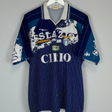 1996/98 LAZIO AWAY SHIRT (L) UMBRO