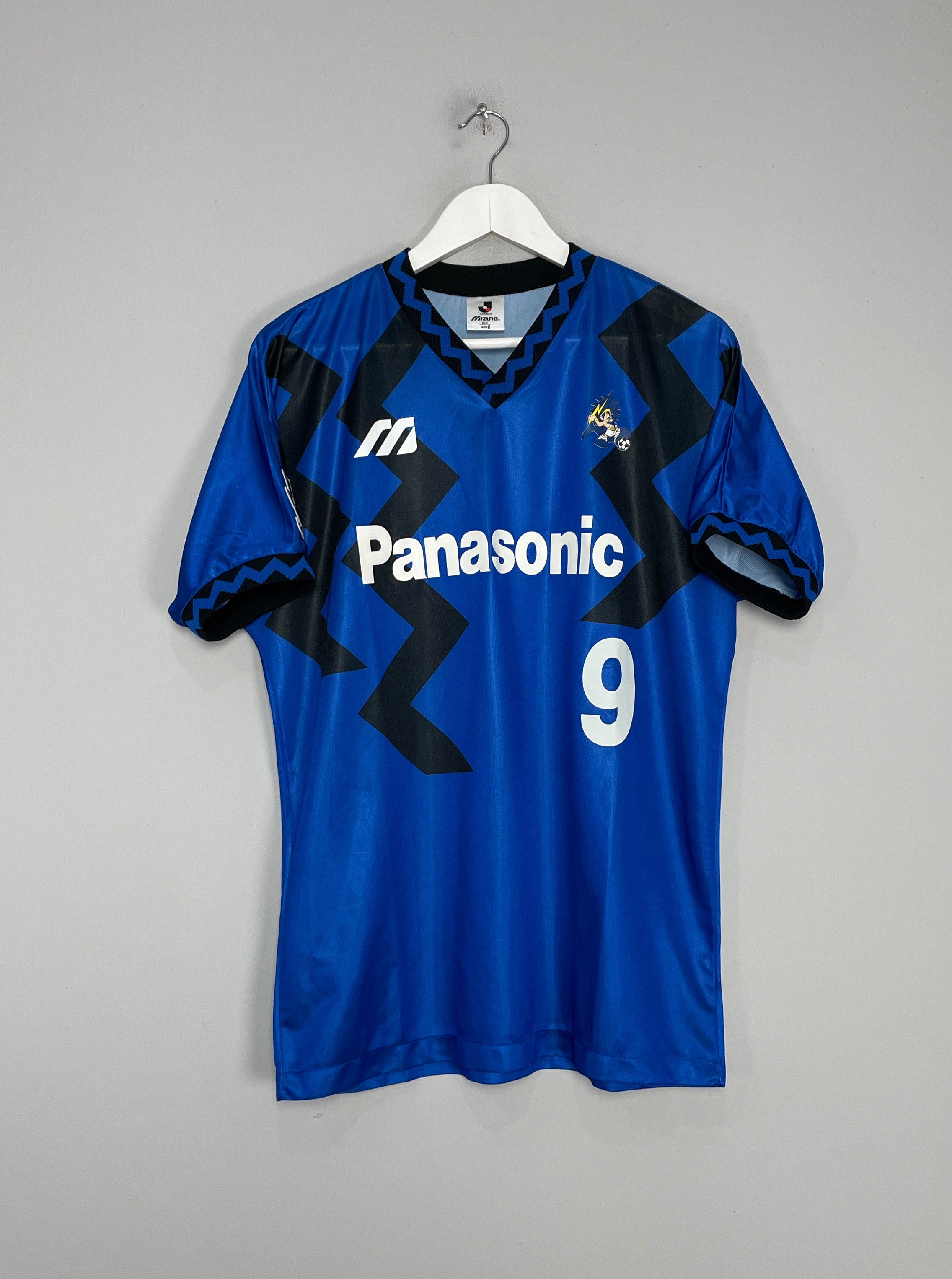 1993 GAMBA OSAKA #9 HOME SHIRT (L) MIZUNO - CULT KITS