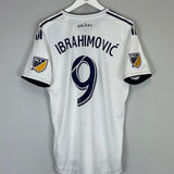 2018/19 LA GALAXY IBRAHIMOVIC #9 AUTHENTIC HOME SHIRT (L) ADIDAS