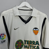 2000/01 VALENCIA HOME SHIRT (L) NIKE