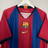 2019/20 BARCELONA 'EL CLASSICO' HOME SHIRT (XL) NIKE