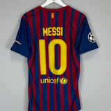 2011/12 BARCELONA MESSI #10 C/L HOME SHIRT (S) NIKE