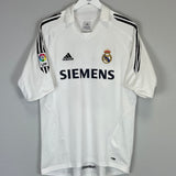 2005/06 REAL MADRID BECKHAM #7 HOME SHIRT (L) ADIDAS