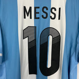 2011/12 ARGENTINA MESSI #10 HOME SHIRT (XL) ADIDAS