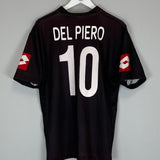 2001/02 JUVENTUS DEL PIERO #10 AWAY SHIRT (L) LOTTO