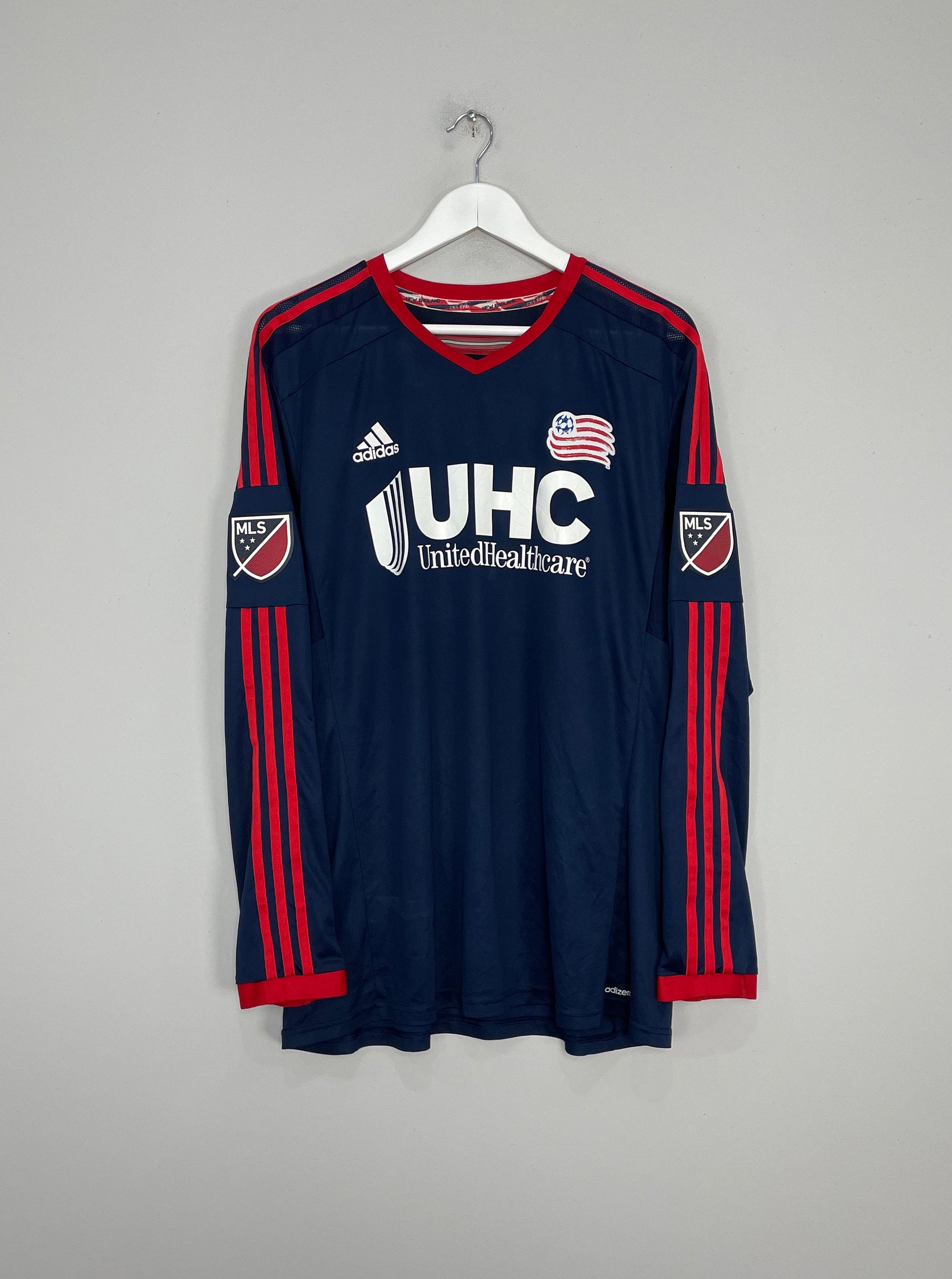 NEW ENGLAND REVOLUTION 2015/2016 AWAY JERSEY YOUTH EXTRA LARGE (XL)