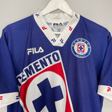 1997/98 CRUZ AZUL HOME SHIRT (M) FILA