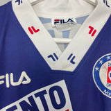 1997/98 CRUZ AZUL HOME SHIRT (M) FILA