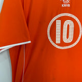 2004/06 NETHERLANDS V.NISTELROOY #10 HOME SHIRT (XL) NIKE