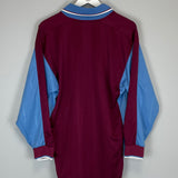 1997/99 WEST HAM L/S HOME SHIRT (M) PONY