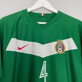 2005/06 MEXICO R.MARQUEZ #4 HOME SHIRT (M) NIKE