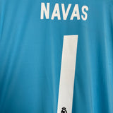 2016/17 REAL MADRID NAVAS #1 GK SHIRT (L) ADIDAS