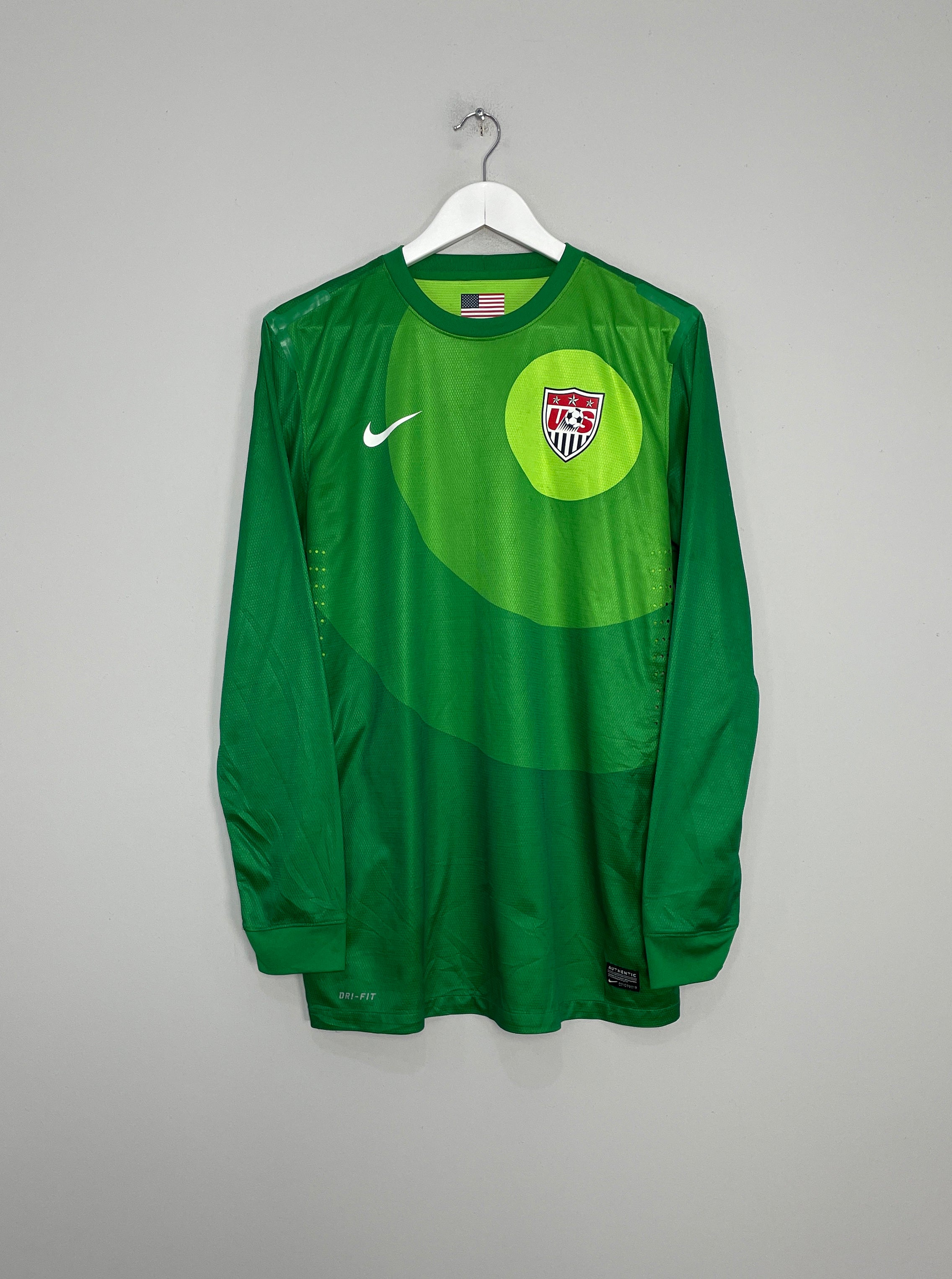 2012/13 USA *PLAYER ISSUE* GK SHIRT (L) NIKE