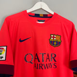 2014/15 BARCELONA MESSI #10 *BNWT* AWAY SHIRT (L) NIKE