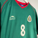 2002/03 MEXICO GARCIA ASPE #8 HOME SHIRT (L) ATLETICA