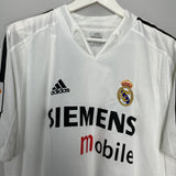 2004/05 REAL MADRID BECKHAM #23 HOME SHIRT (L) ADIDAS