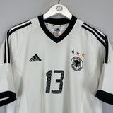 2002/04 GERMANY BALLACK #13 HOME SHIRT (M) ADIDAS