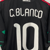 2010/11 MEXICO C.BLANCO #10 AWAY SHIRT (XL) ADIDAS