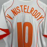 2004/06 NETHERLANDS V.NISTELROOY #10 AWAY SHIRT (L) NIKE