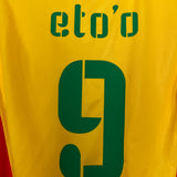 2008/09 CAMEROON ETO'O #9 *BNWT* AWAY SHIRT (M) PUMA