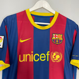 2010/11 BARCELONA MESSI #10 HOME SHIRT (L) NIKE