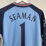 2002/03 ENGLAND SEAMAN #1 GK SHIRT (L) UMBRO