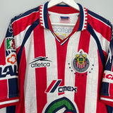 1999/00 CHIVAS GUADALAJARA HOME SHIRT (L) ATLETICA