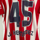 2006/07 CHIVAS GUADALAJARA J.HERNANDEZ #45 HOME SHIRT (S) REEBOK