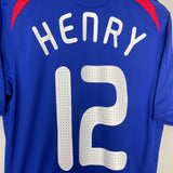 2007/08 FRANCE HENRY #12 HOME SHIRT (S) ADIDAS