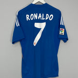 2013/14 REAL MADRID RONALDO #7 AWAY SHIRT (M) ADIDAS