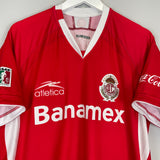 2008/09 DEPORTIVO TOLUCA HOME SHIRT (XL) ATLETICA