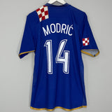 2006/08 CROATIA MODRIC #14 AWAY SHIRT (L) NIKE