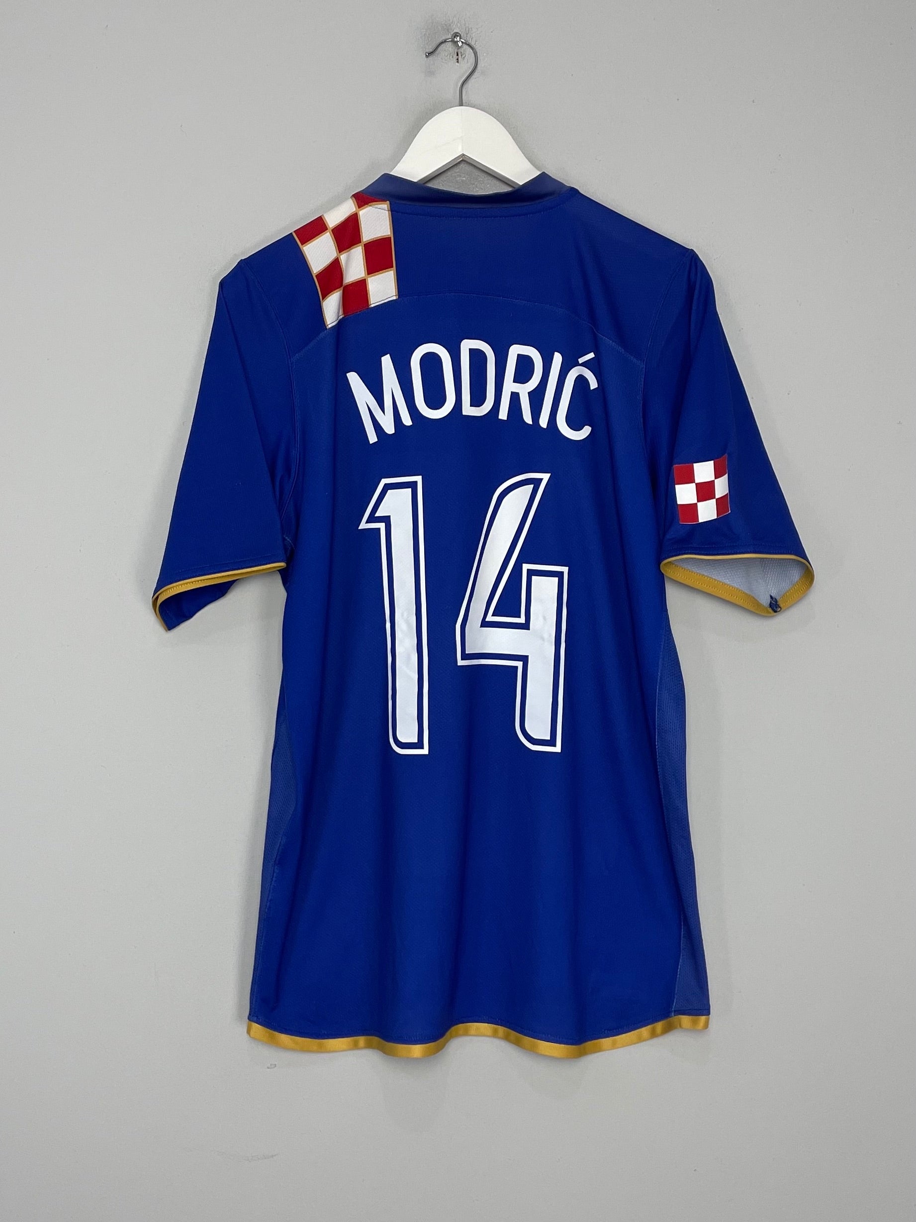 2006/08 CROATIA MODRIC #14 AWAY SHIRT (L) NIKE