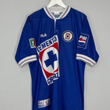 1998/99 CRUZ AZUL HOME SHIRT (XL) FILA