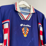 1998/01 CROATIA HOME SHIRT (XL) LOTTO