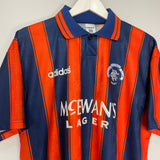 1993/94 RANGERS AWAY SHIRT (M) ADIDAS