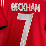 2004/06 ENGLAND BECKHAM #7 AWAY SHIRT (M) UMBRO