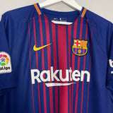 2017/18 BARCELONA MESSI #10 HOME SHIRT (L) NIKE