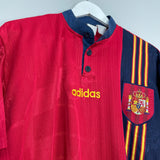 1996/98 SPAIN HOME SHIRT (M) ADIDAS